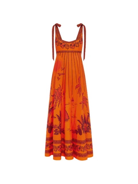 ALEMAIS Boathouse ballet sundress Orange 7415DORANGE