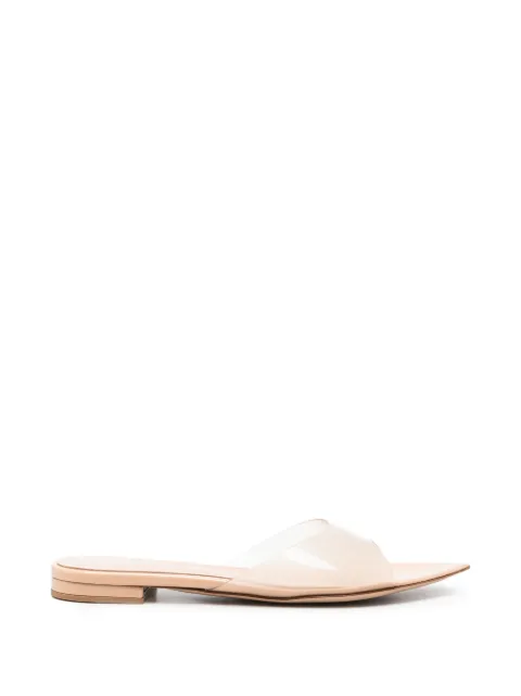 Gianvito Rossi open-toe flat sandals Neutrals G1003505RICGSV