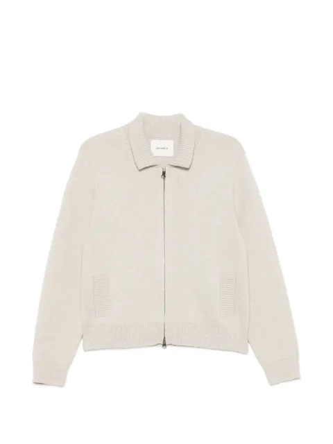 Lisa Yang Aleya zip-up collared sweater Neutrals 2026467