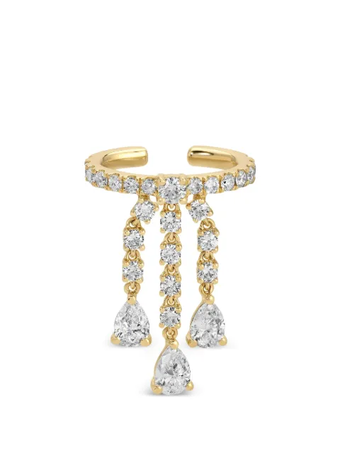 Anita Ko diamond fringe earring Gold AKECDFRIYG