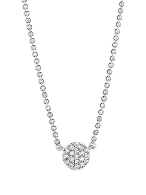 PHILLIPS HOUSE Micro Infinity diamond necklace Silver N20023DW