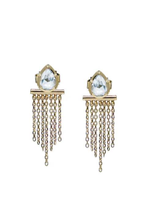 Anzie Mélia pear fringe earrings Gold 4850WX