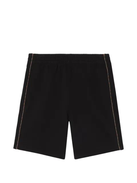 Burberry Check piping cotton shorts Black 8130087