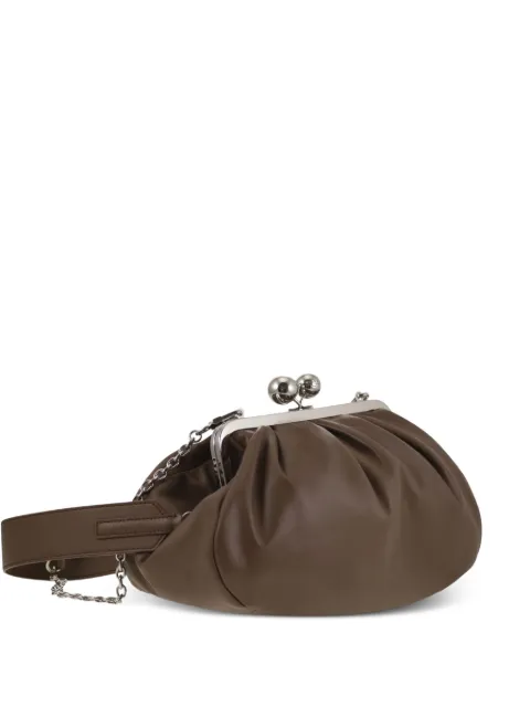 Weekend Max Mara leather clutch bag Brown 2625516124600