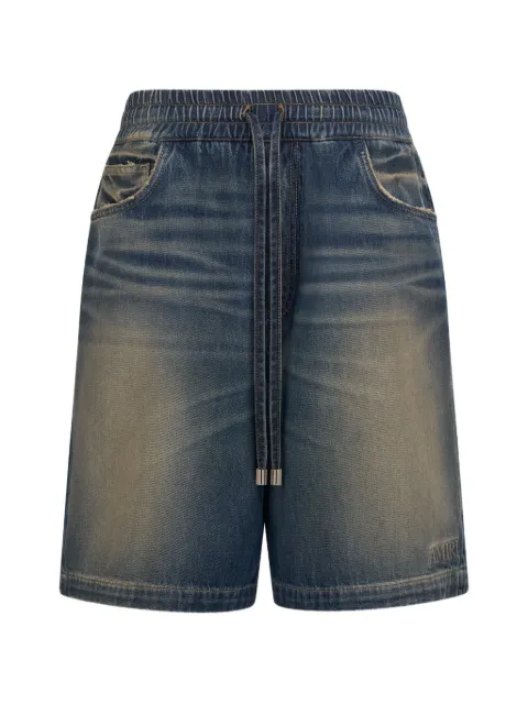 AMIRI drawstring denim shorts Blue AM326SO001