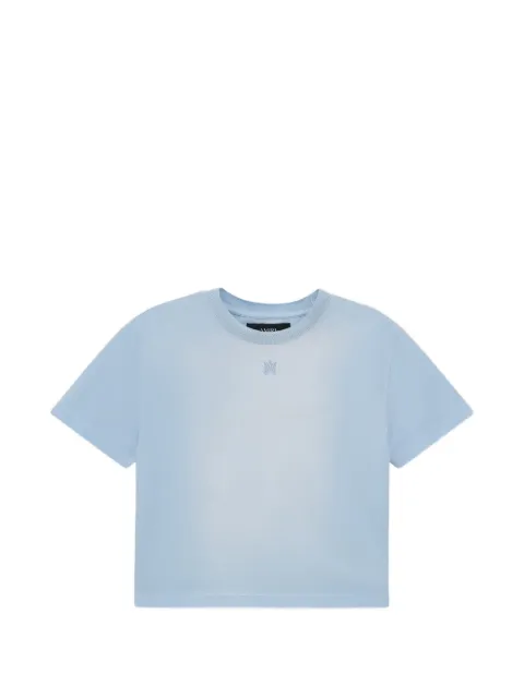 AMIRI MA logo-embroidered T-shirt Blue AWTOJR1102