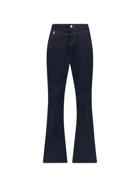 AMIRI logo-charm bootcut jeans Blue AW326JE001