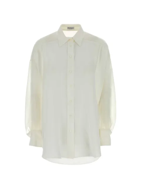 Brunello Cucinelli button-front shirt White MP993M1A06C600