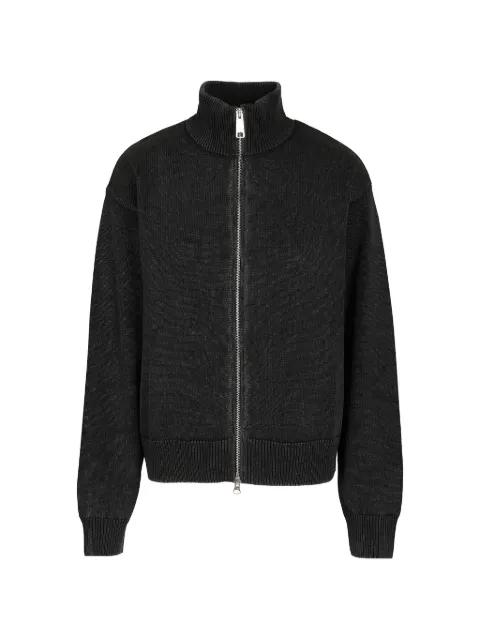 Carhartt WIP zip-up knit sweater Black I036859