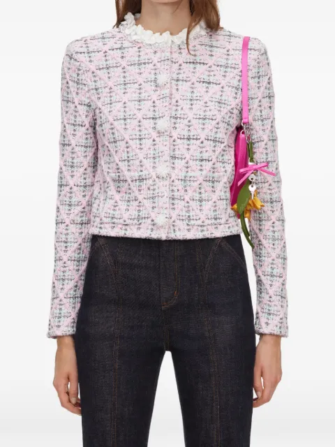 Self-Portrait high-waisted jeans Blue AW26804PB