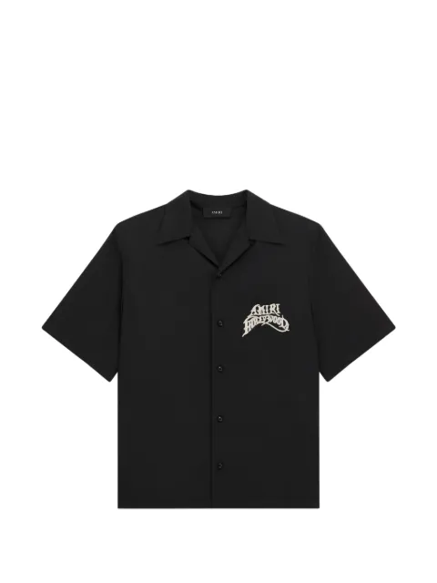 AMIRI Hollywood camp shirt Black AMTOSH1178