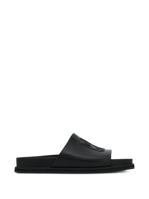 AMIRI MA leather sandals Black AMCSCA1010