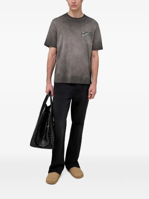 AMIRI Quality Goods label T-shirt Grey AMTOJR1145