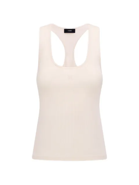 AMIRI MA ribbed tank top Neutrals AWTOJR1093