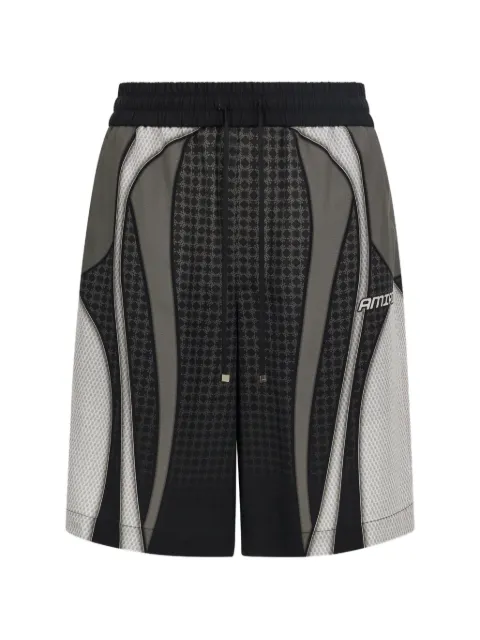 AMIRI sport panel shorts Black AMBMSO1103