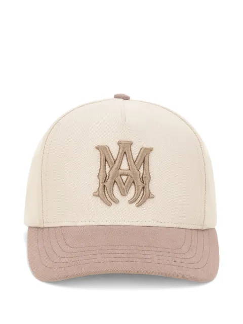AMIRI MA two-tone cotton hat Neutrals AMSAHE1065