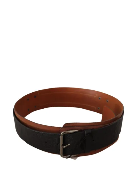 Costume National buckle-fastening leather belt Brown BEL61047