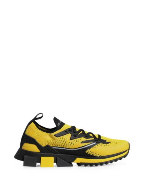 Dolce & Gabbana Sorrento knitted sneakers Yellow CS1822