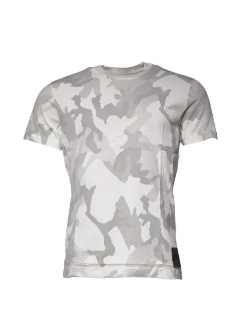 Dolce & Gabbana camouflage-print cotton T-shirt White G8KD0ZG7C5K