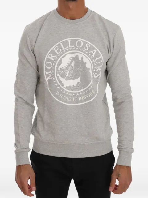 Frankie Morello Morellosaurus graphic-print sweatshirt Grey FRA2912