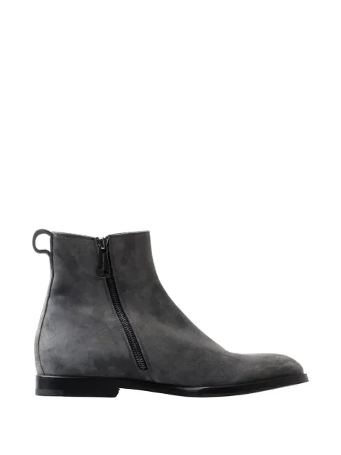 Dolce & Gabbana suede zip-up ankle boots Grey MV5002