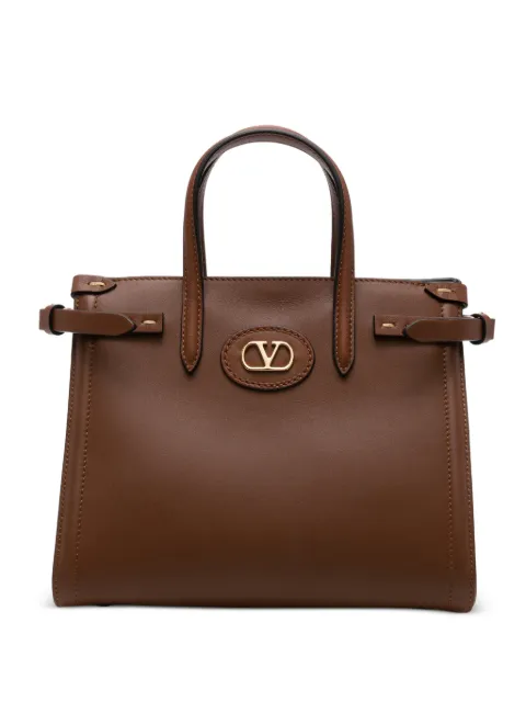 Valentino Garavani VLogo-detail tote bag Brown WB0R20YYQ
