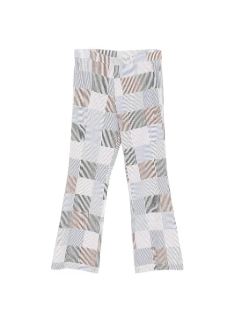 Cynthia Rowley Millie cropped trousers White 26S1PT07CO