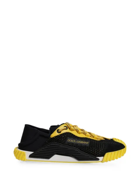 Dolce & Gabbana NS1 mesh-panel sneakers Black CS1768