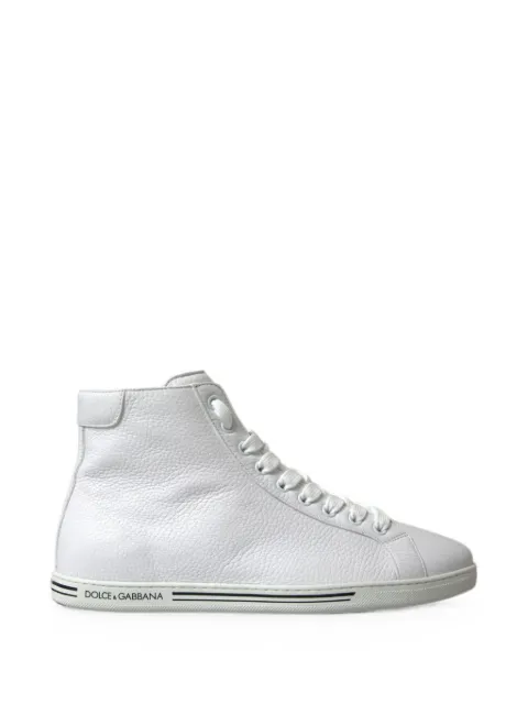 Dolce & Gabbana Saint Tropez leather sneakers White CS1735AN990