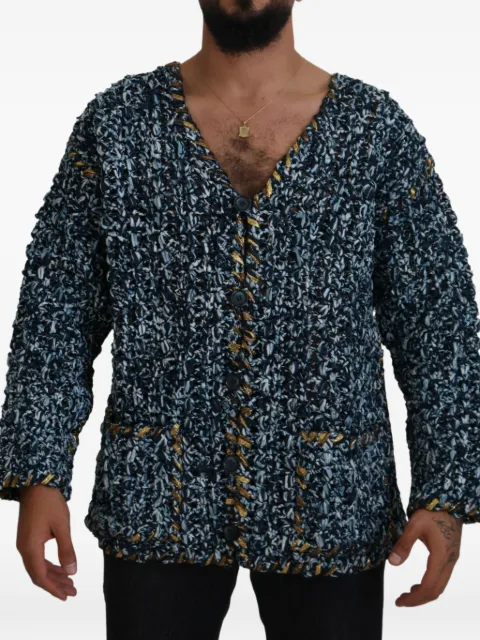 Dolce & Gabbana chunky-knit cardigan Blue 83878
