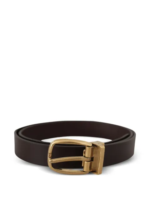 Dolce & Gabbana buckle-fastening leather belt Brown BEL8602