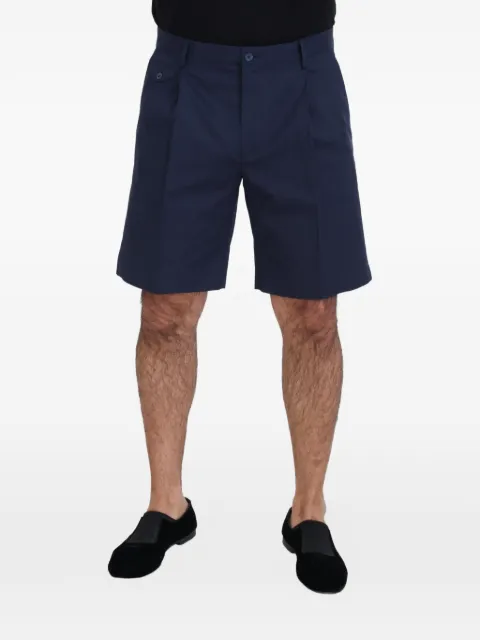 Dolce & Gabbana pleated chino shorts Blue PAN74239