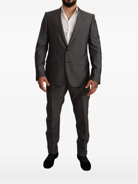 Dolce & Gabbana Martini wool suit Grey MARTINI