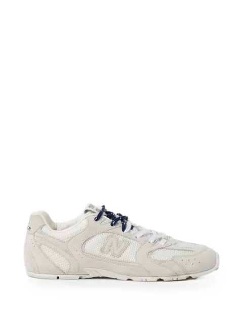Miu Miu x New Balance 530 SL suede and mesh sneakers White 5E165EFBD053D8C