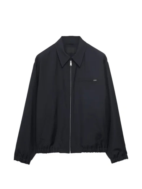 Prada mohair wool blouson jacket Blue SGD190SOOO17LK