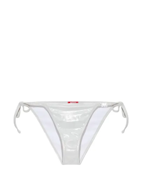 Diesel Brigittes-Dnm side-tie bikini bottoms White A177740DLCW