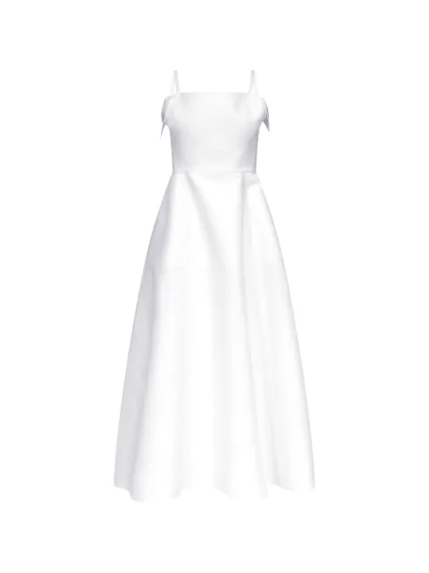FFORME Neneh square-neck dress White FF00741CO2604