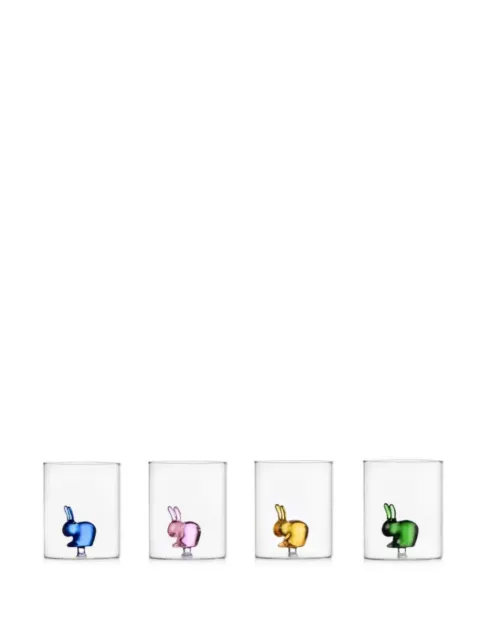 Ichendorf Milano rabbit tumblers (set of four) White 09352608
