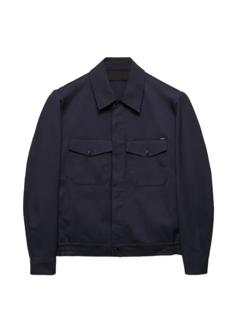 Prada technical fabric jacket Blue SGD198SOOO19VW
