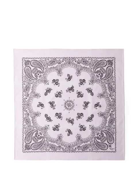 Prada printed batiste scarf Pink 2FF0412ZPV