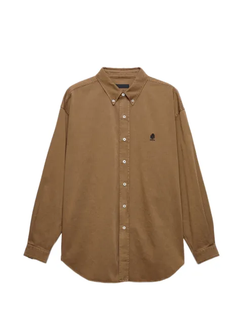 Prada cotton shirt Brown UCN687SOOO19XC