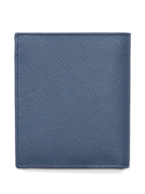 Prada Saffiano leather wallet Blue 2MO004QHH