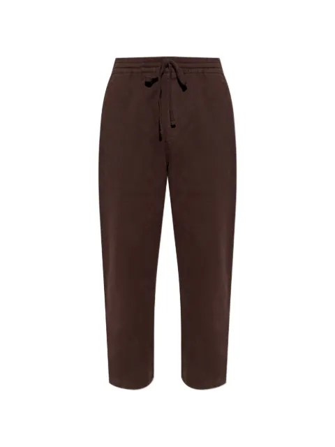 Carhartt WIP Floyde logo-patch drawstring trousers Brown I033585