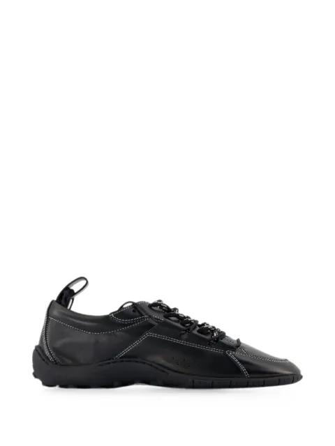 SAMSOE SAMSOE Saastra contrast-stitch sneakers Black F26100199