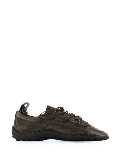 SAMSOE SAMSOE Saastra leather sneakers Brown F26100217