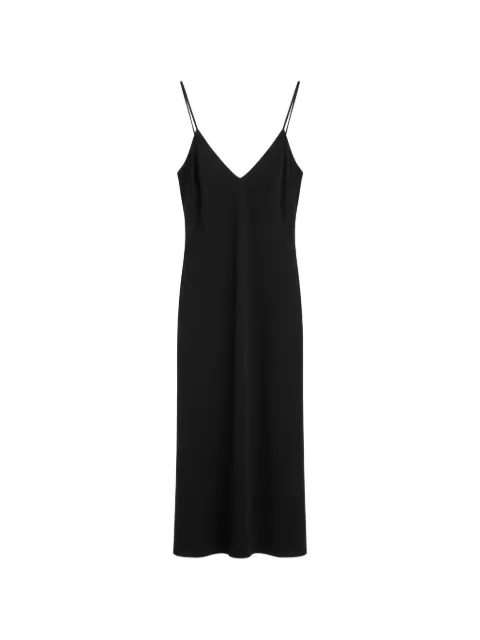 Black Label V-neck dress Black 3397FL4331