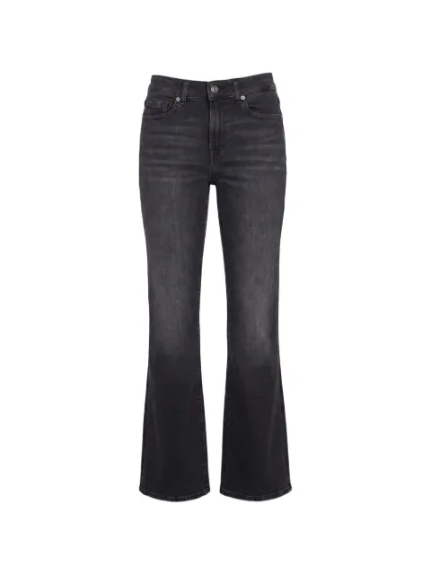 7 For All Mankind faded logo-patch jeans Grey 7U4X0C34