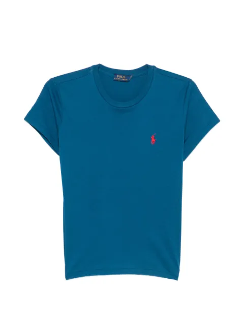 Polo Ralph Lauren logo-embroidered T-shirt Blue 211B14605024