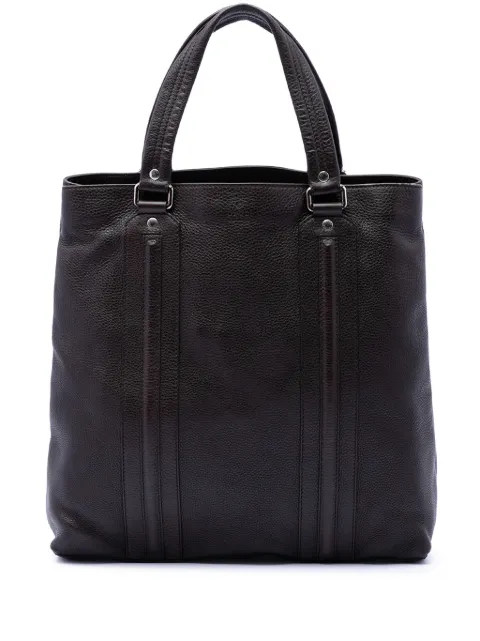 Gucci Pre-Owned 2016-2026 Grained Calfskin tote bag Brown WVGDB9N7MHPMYPPY