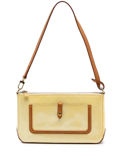 Louis Vuitton Pre-Owned 2005 Monogram Vernis Mallory Square shoulder bag Yellow VDCYRH97LRN3T2BE